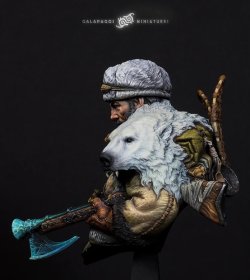 画像3: ガラパゴスミニチュア[GP-B008]1/10胸像 オイケウス 正義を貫く者