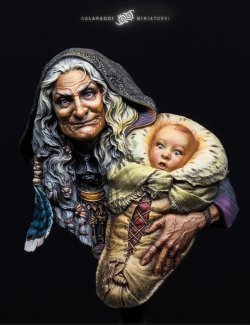 画像3: ガラパゴスミニチュア[GP-B009]1/10胸像 ミューア アヴァロンの王女