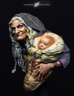 画像5: ガラパゴスミニチュア[GP-B009]1/10胸像 ミューア アヴァロンの王女