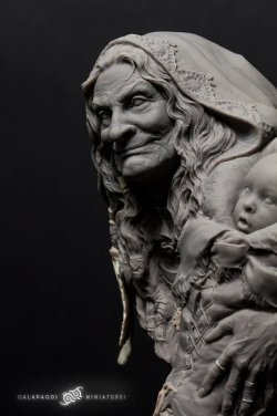 画像10: ガラパゴスミニチュア[GP-B009]1/10胸像 ミューア アヴァロンの王女