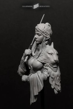 画像11: ガラパゴスミニチュア[GP-B010]1/10胸像 アライ 償いの聖堂騎士