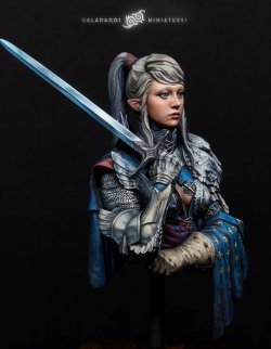 画像4: ガラパゴスミニチュア[GP-B010]1/10胸像 アライ 償いの聖堂騎士