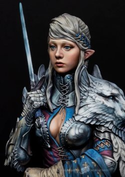 画像5: ガラパゴスミニチュア[GP-B010]1/10胸像 アライ 償いの聖堂騎士