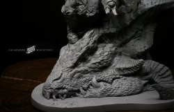 画像9: ガラパゴスミニチュア[GP-F01]1/24(75mm) グロゴス 5代目のストーンハンマー所有者