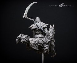 画像11: ガラパゴスミニチュア[GP-F02]1/20(90mm) ハービンジャー 死を告げる者