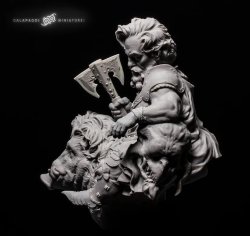 画像11: ガラパゴスミニチュア[GP-F03]1/10 ハルドリック・ダブルビアード