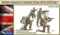 ゲッコー・モデル[GEC35GM0015]1/35 現用英軍歩兵 戦闘中 2010〜2016年頃 セット1(4体セット)