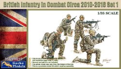 画像1: ゲッコー・モデル[GEC35GM0015]1/35 現用英軍歩兵 戦闘中 2010〜2016年頃 セット1(4体セット)