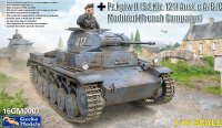 ゲッコー・モデル[GEC16GM0007]1/16 II号戦車 Sd.Kfz.121 c型、A/B/C改造型 (フランス戦線)