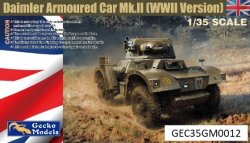 画像1: ゲッコー・モデル[GEC35GM0012]1/35 ダイムラー装甲車 Mk.II (WW.IIバージョン)