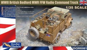 画像1: ゲッコー・モデル[GEC35GM0061]1/35 ベッドフォード MWR FFW無線指揮車 (1)