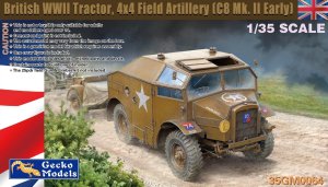 画像1: ゲッコー・モデル[GEC35GM0064]1/35 WW.II 英軍 C8 Mk.II 前期型4x4 野戦砲トラクター (1)