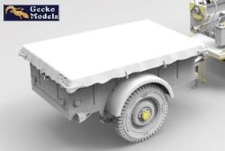 画像8: ゲッコー・モデル[GEC35GM0076]1/35 英国陸軍 FV18001 マークI4x4 ユーティリティビークル (前期型)w/10-cwt トレーラー 朝鮮戦争