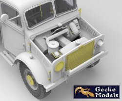 画像4: ゲッコー・モデル[GEC35GM0096]1/35 ベッドフォード OXD 30cwt 4x2  GS トラック (金属製荷台タイプ)
