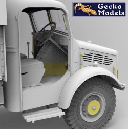 画像5: ゲッコー・モデル[GEC35GM0096]1/35 ベッドフォード OXD 30cwt 4x2  GS トラック (金属製荷台タイプ)