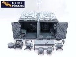 画像2: ゲッコー・モデル[GEC35GM0119]1/35 米軍基地 コンテナコマンドステーション (ベトナム戦争)
