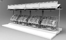 画像6: ゲッコー・モデル[GEC35GM0122]1/35 サイゴン 果物と野菜の露天1960〜70年代