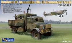 画像1: ゲッコー・モデル[GEC35GM0154]1/35 ベッドフォード OY アルマジロMk.III 即製装甲車