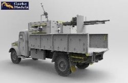 画像8: ゲッコー・モデル[GEC35GM0154]1/35 ベッドフォード OY アルマジロMk.III 即製装甲車