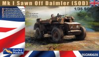 ゲッコー・モデル[GEC35GM0028]1/35 ダイムラー Mk.I (SOD)  連隊指揮車