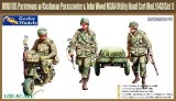 ゲッコー・モデル[GEC35GM0041]1/35 WW.II 米 落下傘兵 w/クッシュマン 空挺スクーター & ジョン・ウッド M3A4 Mod.1943 ユーティリティハンドカートセット 1