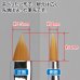 画像6: ゴッドハンド[GH-BRSP-ON]ゴッドハンド 神ふで 玉ねぎ筆(専用キャップ付) 日本製