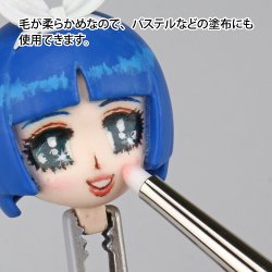画像2: ゴッドハンド[GH-BRSP-DH]ゴッドハンド 神ふで ドライ 細筆（キャップ付）