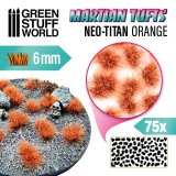 グリーンスタッフワールド[GSWD-10680]SFシリーズ草むら　長さ6mmネオタイタンオレンジ（粘着剤付）