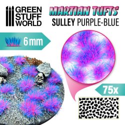 画像1: グリーンスタッフワールド[GSWD-10685]SFシリーズ草むら　長さ6mmサリーパープルブルー（粘着剤付）