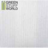 グリーンスタッフワールド[GSWD-1105]ABS Plasticard - CORRUGATED 0.5mm Textured Sheet - A4