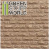 グリーンスタッフワールド[GSWD-1109]ABS Plasticard - ROUGH ROCK WALL Textured Sheet - A4