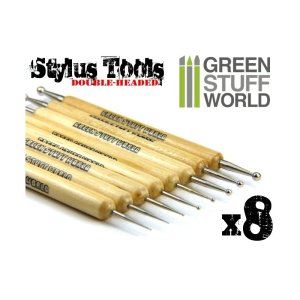 画像1: グリーンスタッフワールド[GSWD-116]8x Sculpting STYLUS tool set (1)