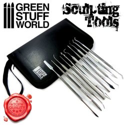 画像3: グリーンスタッフワールド[GSWD-117]10x Professional Sculpting Tools - Carvers