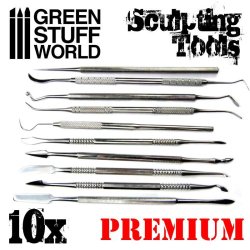 画像2: グリーンスタッフワールド[GSWD-117]10x Professional Sculpting Tools - Carvers