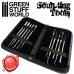 画像1: グリーンスタッフワールド[GSWD-117]10x Professional Sculpting Tools - Carvers (1)