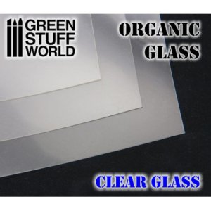 画像1: グリーンスタッフワールド[GSWD-1429]Organic GLASS Sheet - Clear (1)