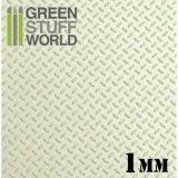 グリーンスタッフワールド[GSWD-1646]ABS Plasticard - Thread DIAMOND 1mm Textured Sheet