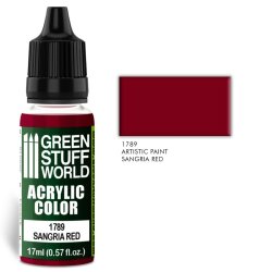 画像1: グリーンスタッフワールド[GSWC-1789]アクリルカラー サングリアレッド