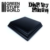 グリーンスタッフワールド[GSWD-1804]正方形デイスプレイ台座8x8 cmブラック