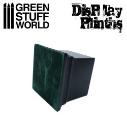 画像3: グリーンスタッフワールド[GSWD-1814]正四角柱展示台座 6x6 cm ブラック