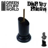 グリーンスタッフワールド[GSWD-1815]バストモデル用円形展示台直径3.5x7cmブラック