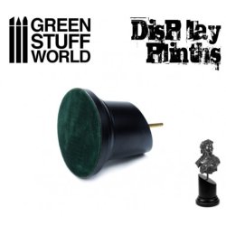 画像3: グリーンスタッフワールド[GSWD-1816]バストモデル用円形展示台直径5x7cmブラック