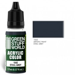 画像1: グリーンスタッフワールド[GSWC-1842]アクリルカラー スチールグレー