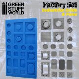 グリーンスタッフワールド[GSWD-2093]シリコン型 ダクト&ファンセット