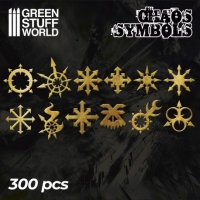 グリーンスタッフワールド[GSWD-2110]真ちゅう製カオスルーン&シンボルマークセット