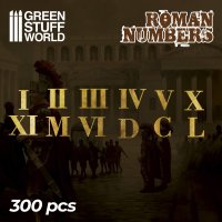 グリーンスタッフワールド[GSWD-2113]真ちゅう製ローマ数字セット
