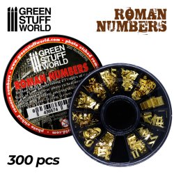 画像2: グリーンスタッフワールド[GSWD-2113]真ちゅう製ローマ数字セット