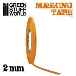 画像3: グリーンスタッフワールド[GSWD-2142]マスキングテープ 2mm幅