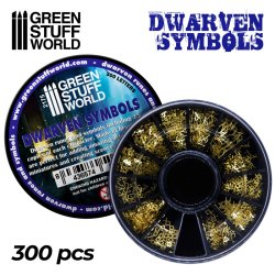 画像3: グリーンスタッフワールド[GSWD-2175]真ちゅう製ドワーフ文字セット