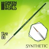 グリーンスタッフワールド[GSWD-2328]グリーンシリーズ 合成毛 丸筆 サイズ00